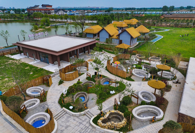  融合农文旅  田园变景区