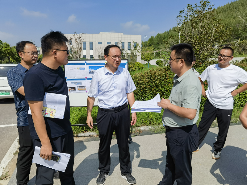 孙露露调研重点项目建设情况