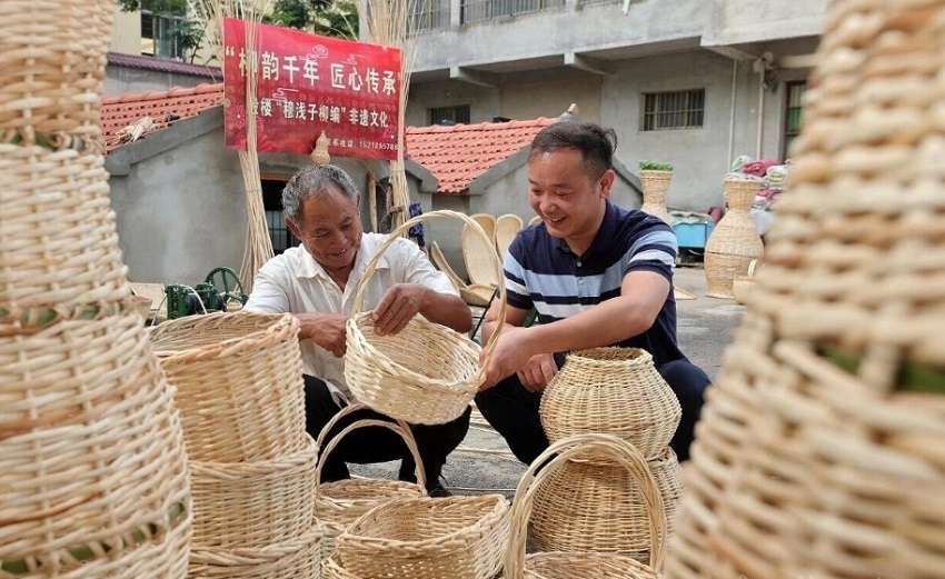烈山：小柳编 大产业
