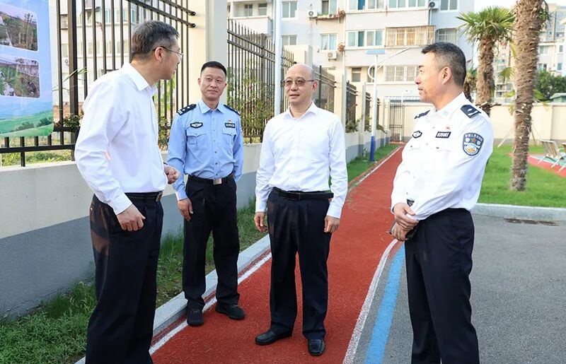 汪华东调研专门学校建设及未成年人违法犯罪预防治理工作