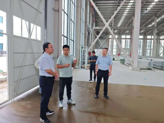 孙露露调研重点项目建设情况